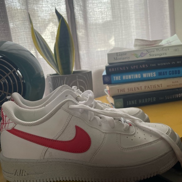 Nike Air Force 1 Crater Next Nature White youth size 6.5 maybe worn 2x - Picture 2 of 3